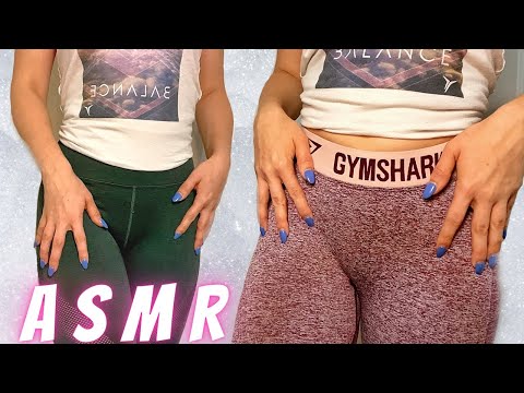 ASMR Pure Fabric Scratching & Rubbing (workout leggings)