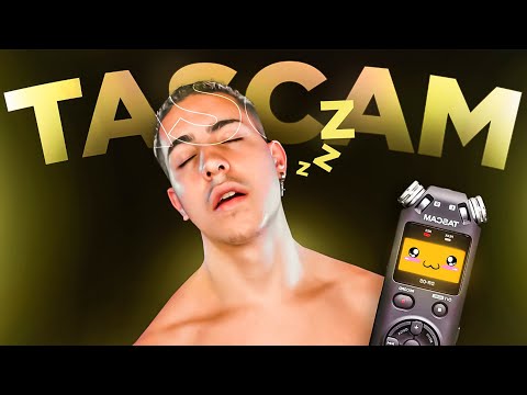 ASMR – MELHORES SONS PARA DORMIR NO TASCAM!