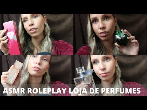 ASMR ROLEPLAY LOJA DE PERFUMES -  Bruna ASMR