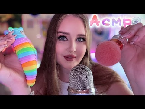 Мое первое АСМР видео 🎀🐾🌿Триггеры для расслабления💕