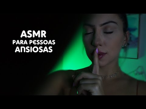 ASMR PARA PESSOAS ANSIOSAS (luz suave, sons calmos, clima perfeito para dormir)