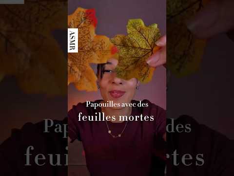 ASMR RP - Papouilles avec des feuilles mortes #roleplay #asmr #relax