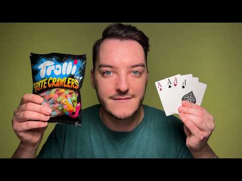 ASMR Solitaire & Candy Eating