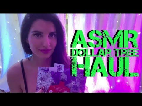 ASMR Whispered Dollar Tree Haul 💵🎄