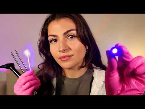 ASMR 👩🏻‍⚕️ RP Médecin - Examen médical des nerfs crâniens