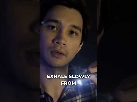 Try This Breathing Trick for Anxiety (ASMR Guide )#asmr #anxietyrelief #sleep