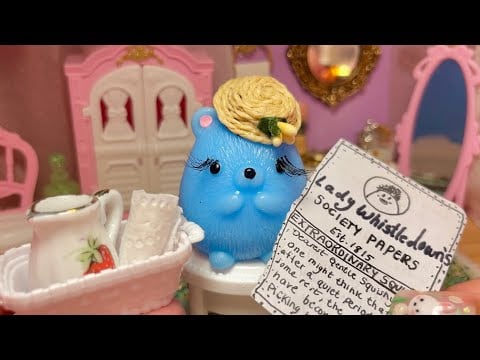 ASMR 👒💐✨Mochi Squishy Bridgerton Theme Spa (Toy ASMR For Inner Child Healing)