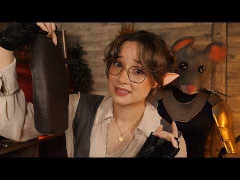 ASMR Surprise It's Cursed! (Magical Armor Appraisal)