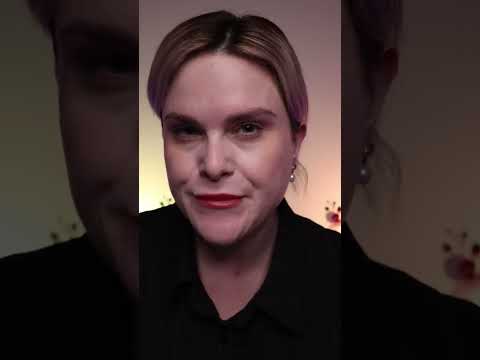 Elegant Menu Reading ASMR | Short #asmr