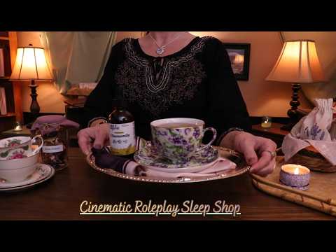 ASMR Sleep Shop Soft Spoken ASMR Roleplay Personal Attention ASMR Herb Shop ASMR For Sleep Tea ASMR