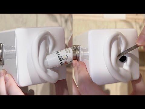 ASMR | 귓바퀴에 립밤 잔뜩 바르고 구름칼로 마구 긁어버리기! 꾸덕하고 쫀득해😮‍💨