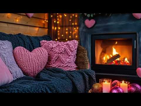 Valentines Day Ambiance 💕 Relaxing Sounds of Cozy Soothing Romantic Jazz Music for You