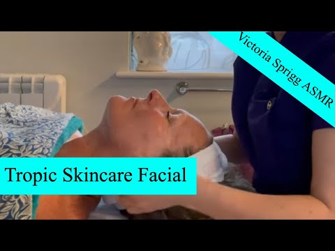 ASMR Tropic Skincare Facial with Victoria and Rosie | 5 of 6 | No talking