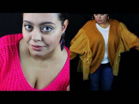 ASMR| Sweater Weather - Tingliest Fabric  #Blackfriday #Shein