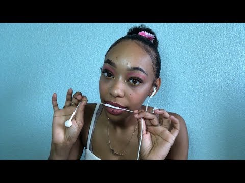 ASMR | Mouth Sounds | Mic Licking | Mic Nibbling | Hand Movements