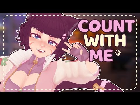 ꒰ASMR꒱ 🐾 Soft Catgirl Counting to Help You Sleep 💤