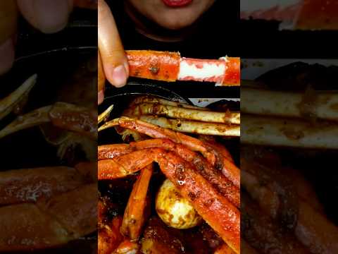 SPICY SEAFOOD BOIL #asmr #seafood #seafoodboil #food #eat #mukbang