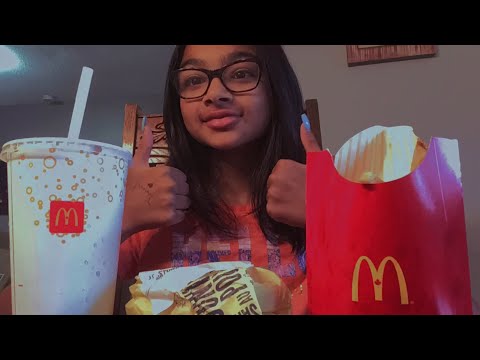 ASMR | MCDONALDS MUKBANG 🍔🍟🥤