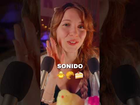 ¿Qué SONIDO te gusta más? 🐥🥐🍰 #ASMR #shorts