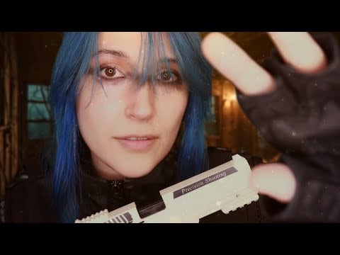 Cyberpunk ASMR 🌐 Rebel Fighter Patching You Up 🏙️ [Sci-fi Dystopia / Futuristic Rescue]
