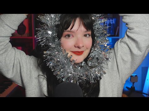 🎄ASMR - TRIGGERS NAVIDEÑOS + PALABRAS NAVIDEÑAS DETONANTES🎄