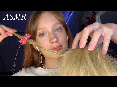 АСМР💆🏼‍♀️ПРИЯТНЫЙ МАССАЖ ГОЛОВЫ|ASMR🎀HEAD MASSAGE