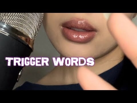 ASMR Your Fav Trigger Words💤