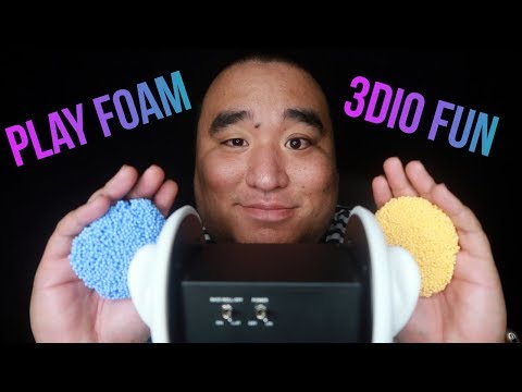 [ASMR] Relaxing Play Foam👂🏽3Dio Fun | MattyTingles