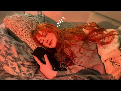 ASMR Clicky Whispers While Drifting Off To Sleep