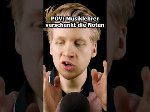 ASMR - POV: Musiklehrer verschenkt die Noten! #shorts #asmr #roleplay #deutscheasmr