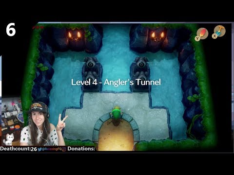 The Legend of Zelda: Link's Awakening - EP6 Angler's Tunnel and more.