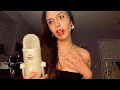 ASMR/FAST AND AGGRESSIVE mouth sounds wet and dry, hand sounds, cupped whispered, trigger words