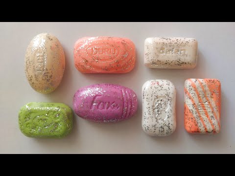 Dry Soap carving ASMR/ relaxing sounds/No talking. Satisfaction ASMR video/Cutting soap