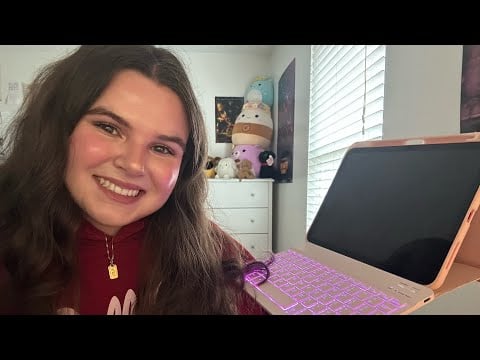 ASMR receptionist roleplay!! || doing your in-take forms! *soft spoken, typjng* 