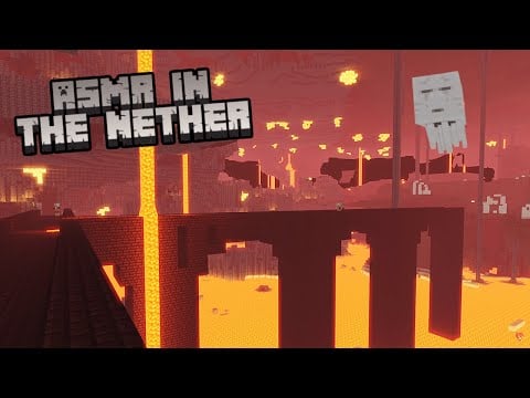 Minecraft ASMR ⛏️ Let's Explore The Nether Together! 👻 Ear to Ear Whispering