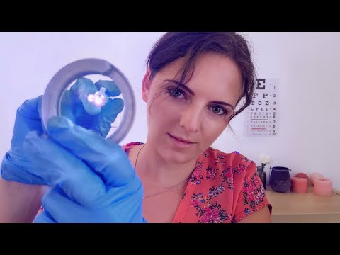 ASMR | Fast & Aggressive Eye Exam and Lens Testing 🔦