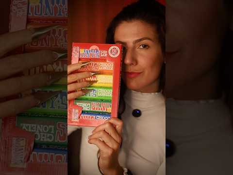 ASMR experimentando o chocolate hypado do momento