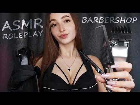 ASMR  Haircut & Barbershop Roleplay | Clippers & Scissor Sounds | PERSONAL ATTENTION