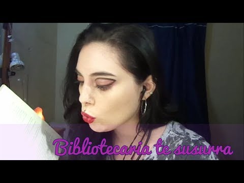 ASMR ☆ ★♥♥ Roleplay Bibliotecaria buena onda☆ ★♥♥