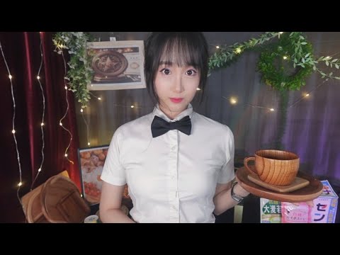 ASMR Serene Cabin Café & Wellness Restaurant☕
