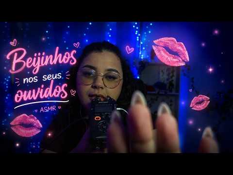 ASMR BEIJINHO BEM DELICADO NOS SEUS OUVIDOS
