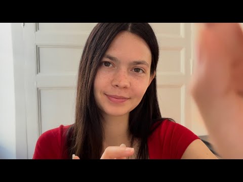 ASMR guiding you to blissful sleep 🌧️(dreamy hand movements, sleep countdown, mic brushing)