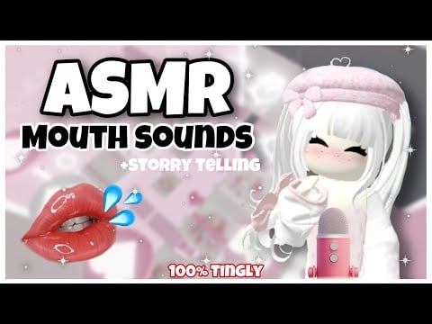 Roblox ASMR ~ LAYERED mouth sounds while telling you a bed time story!! || SUPER TINGLY!!