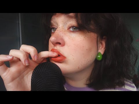 ASMR spit painting you and soft whispers (intense mouth sounds, personal attention)