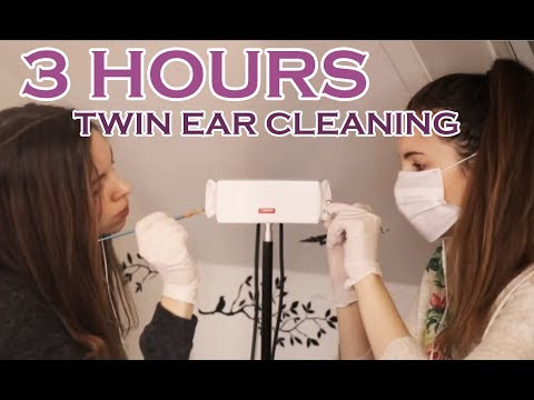 3 Hours Intense Twin ASMR Ear Cleaning