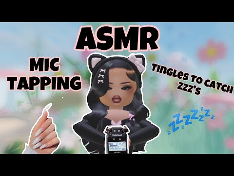 Roblox ASMR ☆ TINGLY MIC TAPPING, sleep in just 7 mins ≧◠◡◠≦