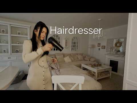 Hairdresser - invisible customer ASMR