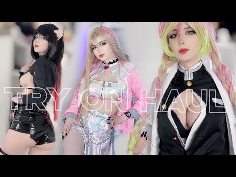 TRY ON HAUL Cosplay Clothes, Dresses, Lingerie