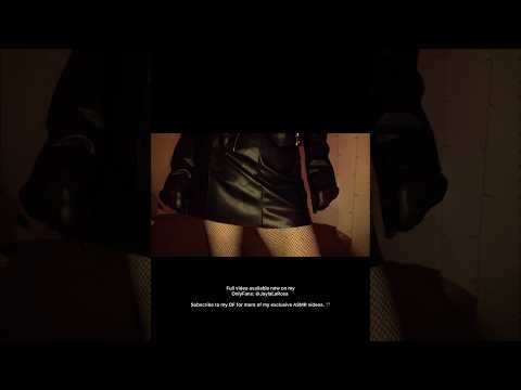 ASMR ~ Hit woman kidnaps you Roleplay #asmr #hitwoman #leather #asmrsounds #shorts #asmrshorts