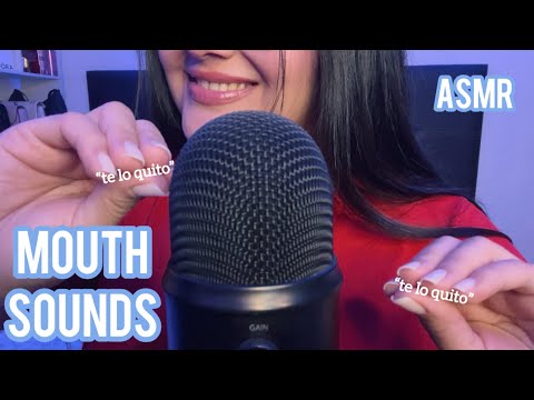 Mouth Sounds, “te lo quito, te lo quito”, ASMR en tu carita 😊 Visual Triggers, Hand Movements 